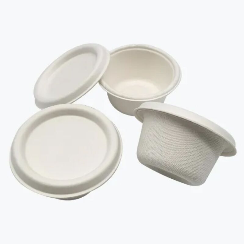 High Quality Biodegradable Cornstarch Disposable Bowl Salad Dessert Bowl