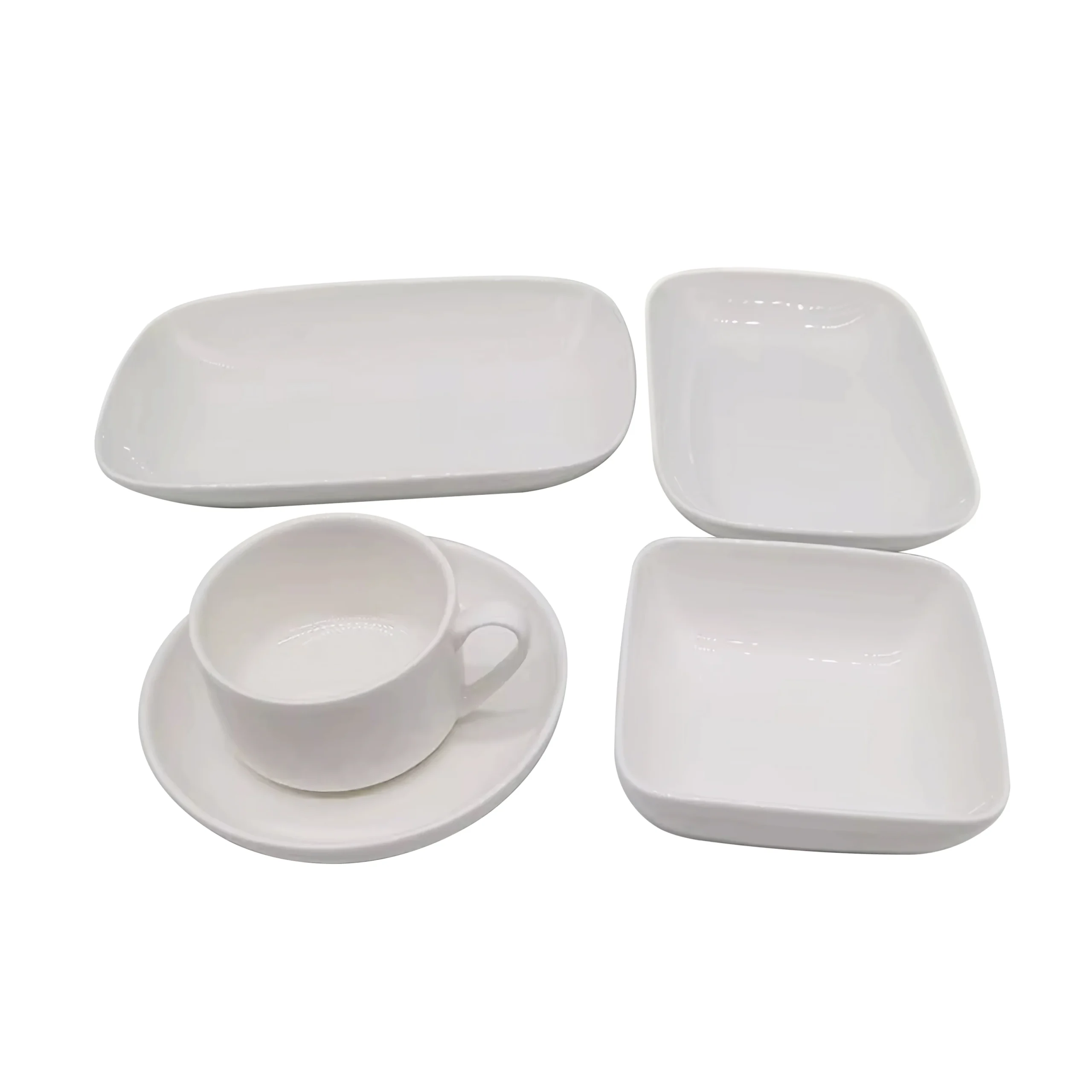 Airline Porcelain Dishes Ceramic Plates