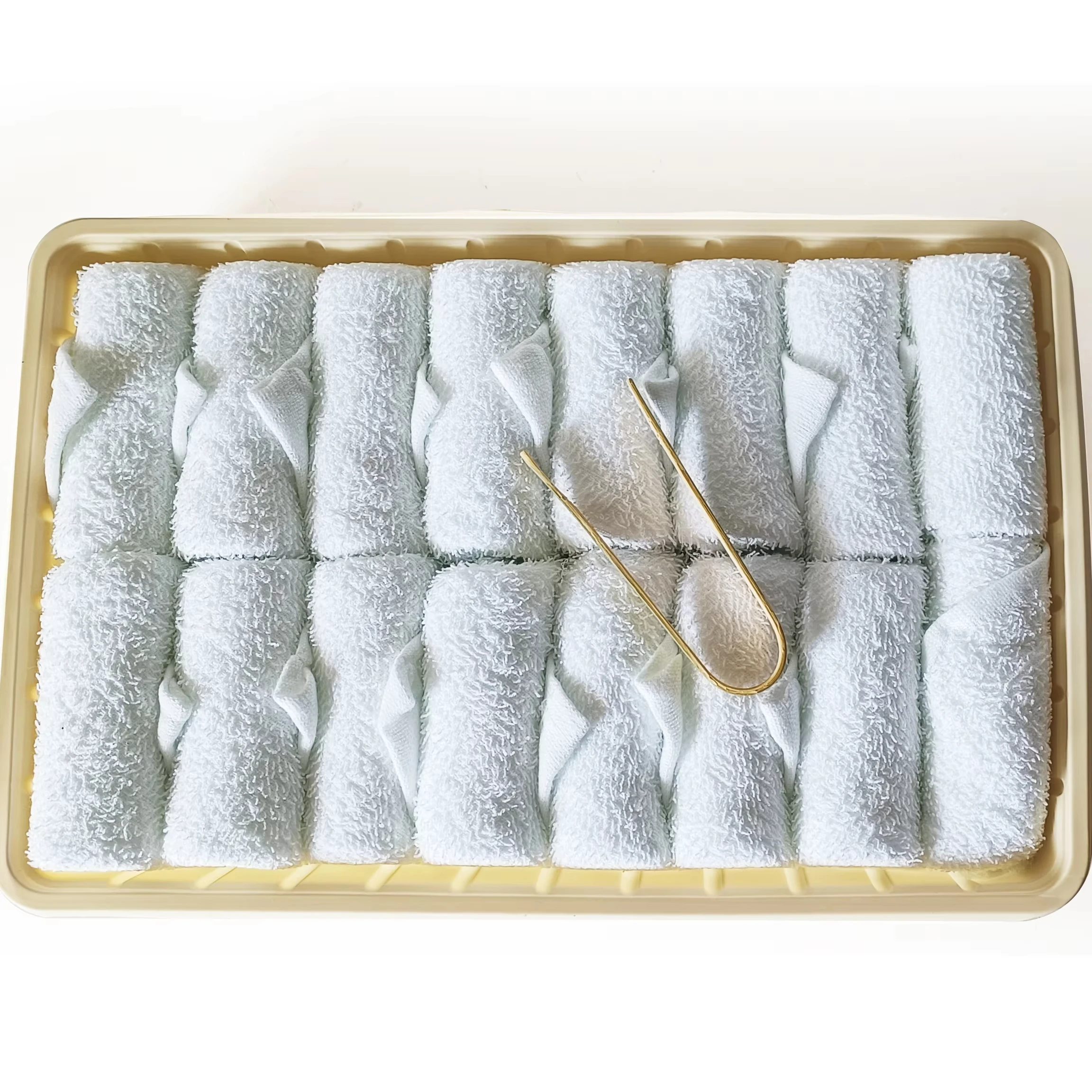 Disposable Cotton Towels Airlines Hot